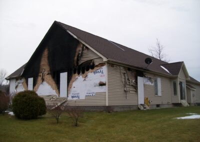 Struck and Sons | Barresse Property | Fire Damage
