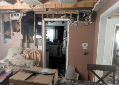 Struck and Sons | Hall Property | Fire Damage