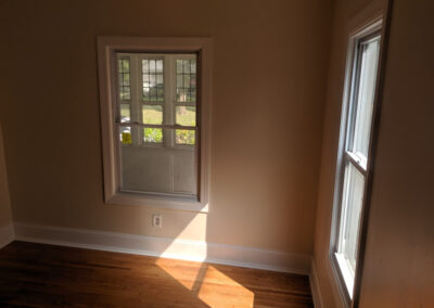 Decker Property Interior Room after Restoration